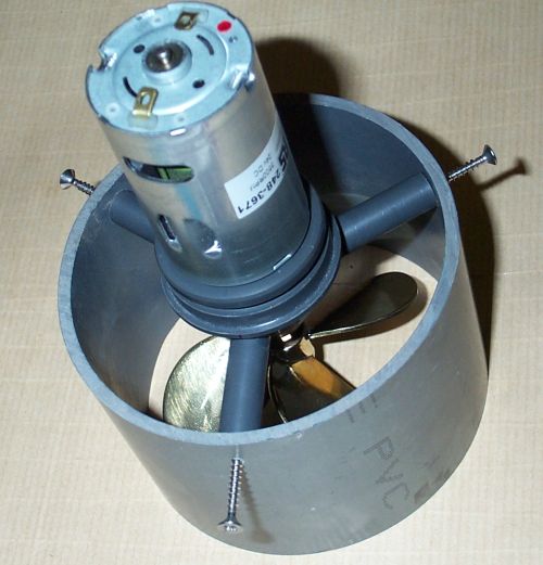 propulseur partiellement assembl&eacute;